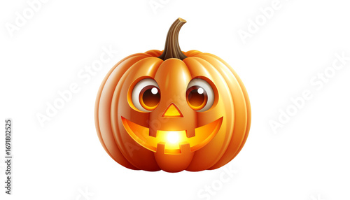 ジャックオーランタンのかぼちゃ／Jack-o-Lantern Pumpkin