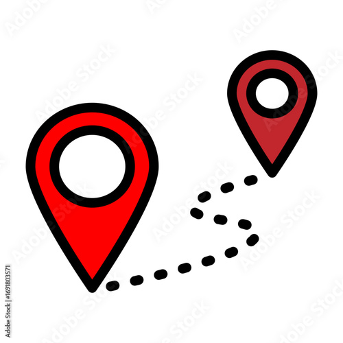 Direction Vector Filled Icon Design Free Download Direction Vector Filled Icon Design - GFXLoad