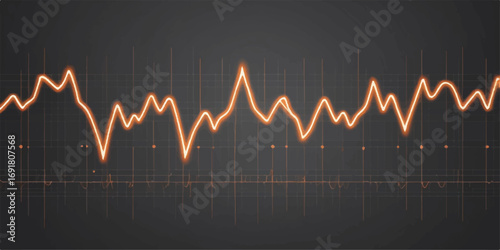 A vibrant green line on a hospital monitor shows a healthy heartbeat