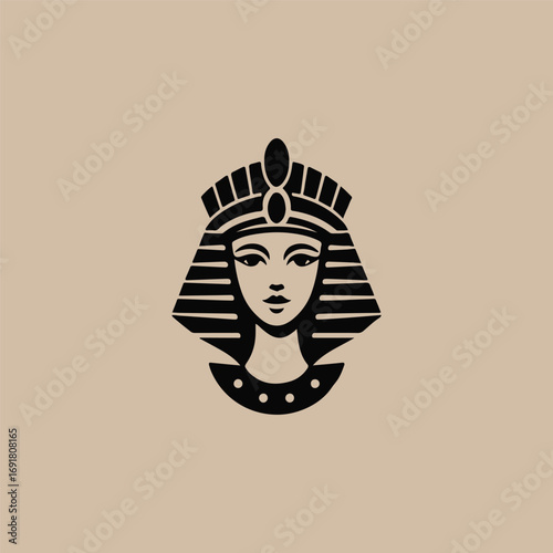 Queen cleopatra logo