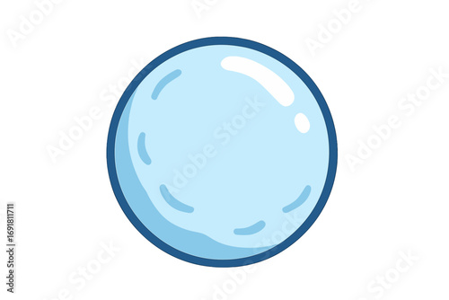 Snow cap symbol flat icon, cartoon vector illustration of ice-covered mountain peak, winter nature landscape, cold weather element, transparent background graphic