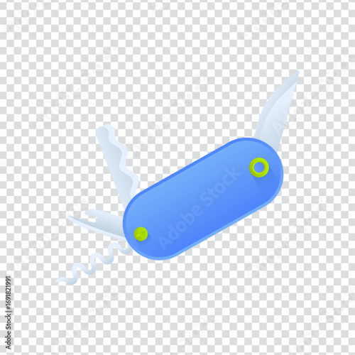 Pocket Knife Icon for Utility Tools