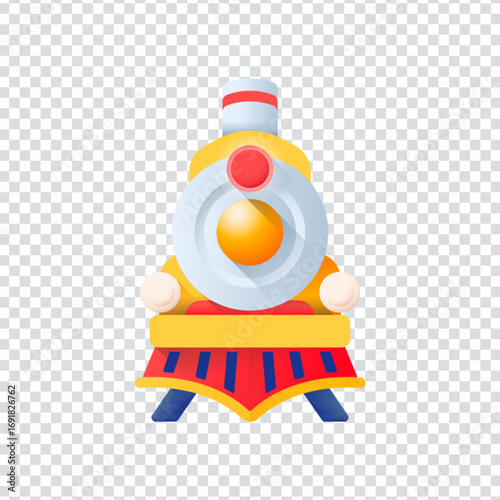 High-Speed Train Icon for Rail Travel