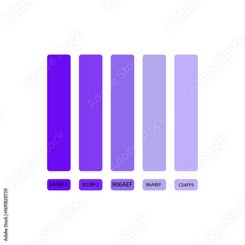 A graphic displaying a spectrum of shades of green, transitioning smoothly from a bright, neon green to a pale, almost white green.