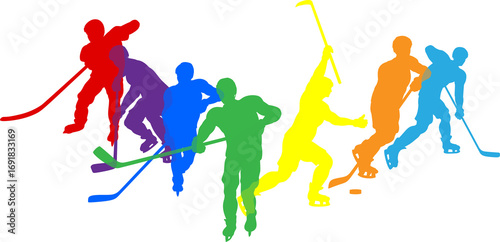 Photography Ice Hockey Silhouette People Player Silhouettes