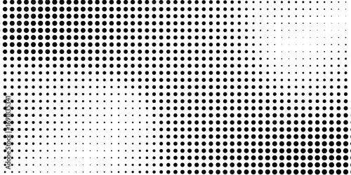 Halftone gradient. Dotted gradient, smooth dots spraying and halftones  Dots pop art comics sport style modern vector background best seller