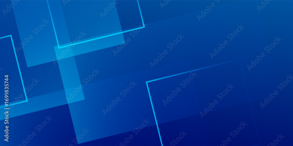 Obraz premium Abstract blue tech background. vector illustration eps10
