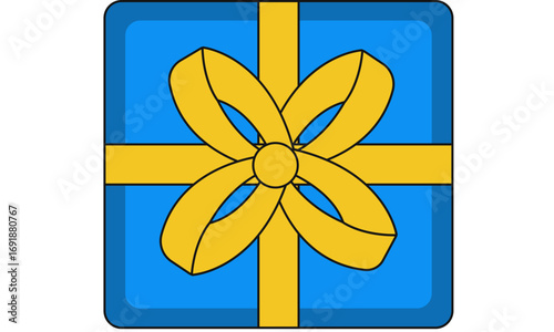An illustration of traditional flower-shaped rosette cookies, an Asian delicacy, served on a banana leaf on a wooden plate.