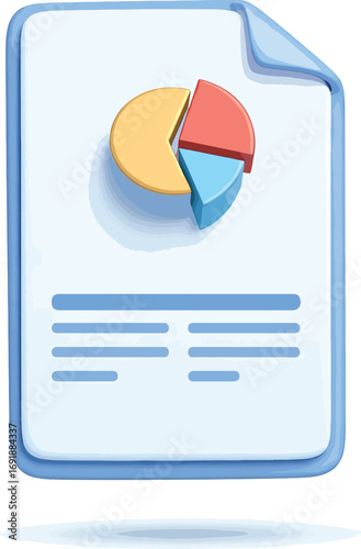 Informative diagram with various data segments, showcasing percentages and statistics in an accessible, visually appealing format, for business, presentations, and reports