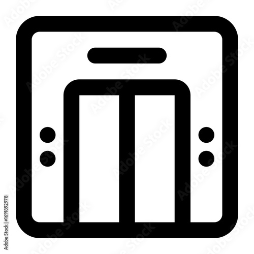 lift icon for illustration