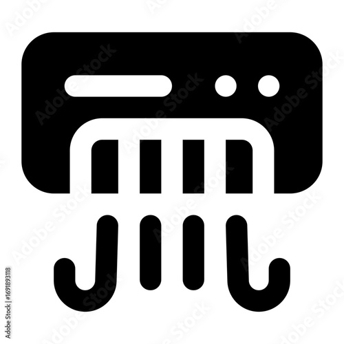air conditioner icon for illustration