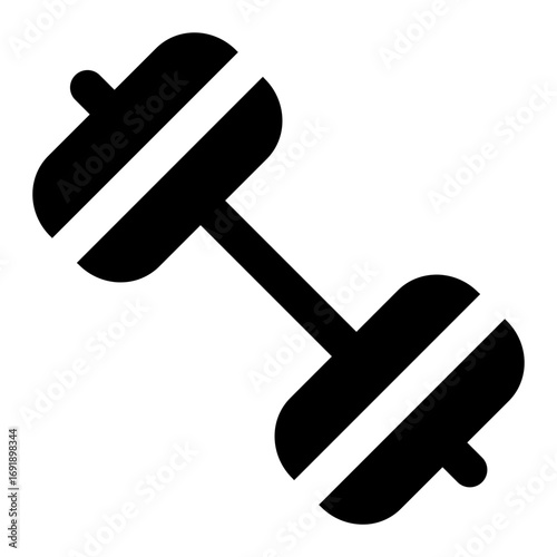 weightlifting icon for illustration