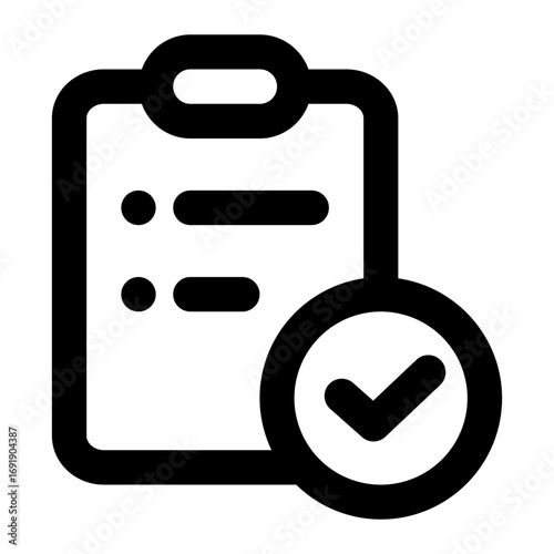 routine icon for illustration