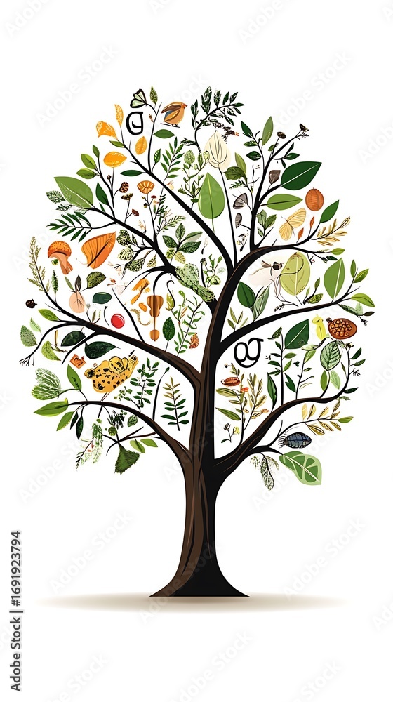 Obraz premium 生命の万華鏡