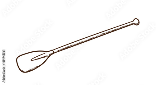 Wooden Paddle for Canoeing or Kayaking.