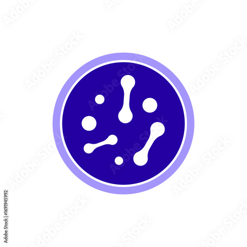 Icon a probiotic, isolated against a clean background.