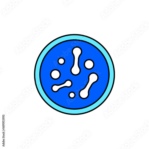 Icon a probiotic, isolated against a clean background.