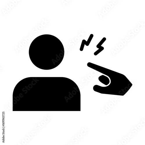 accusation Solid icon