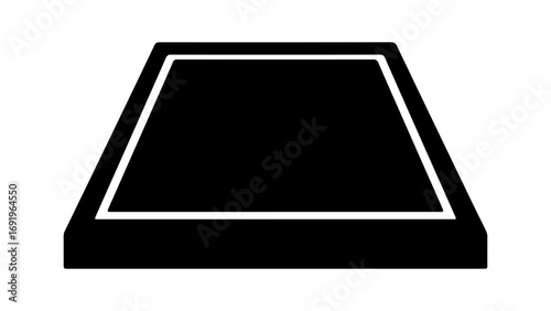 Geometric shape with transparent background
