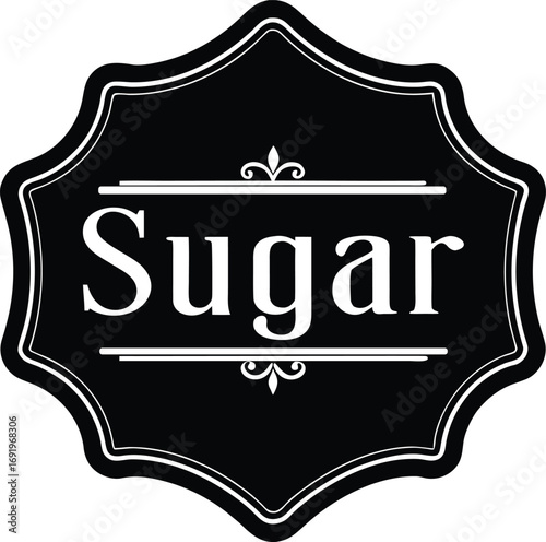 Sugar Label Icon