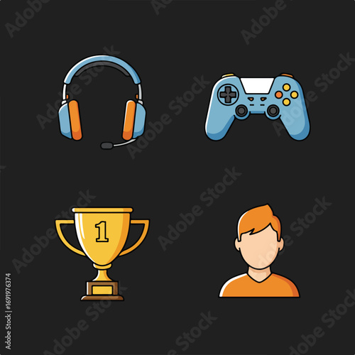 Gaming Scene Icons
