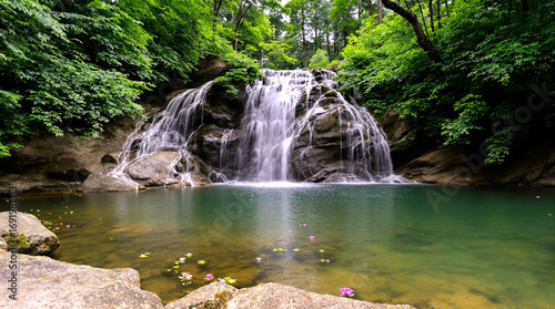waterfall in the forest