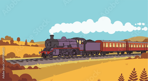 Scenic train travel