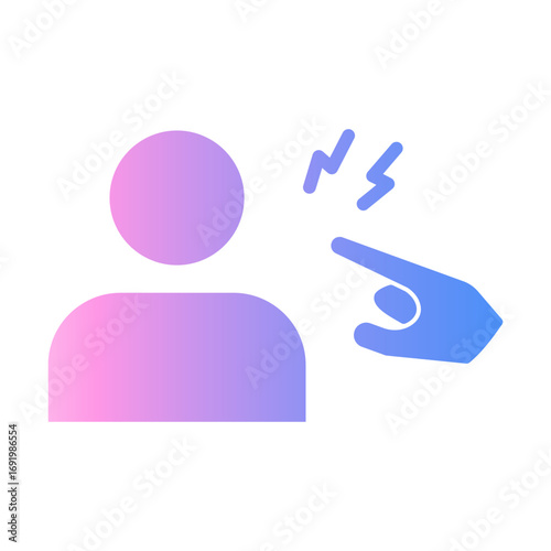 accusation Gradient icon