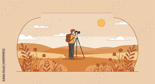 Photographer captures landscape