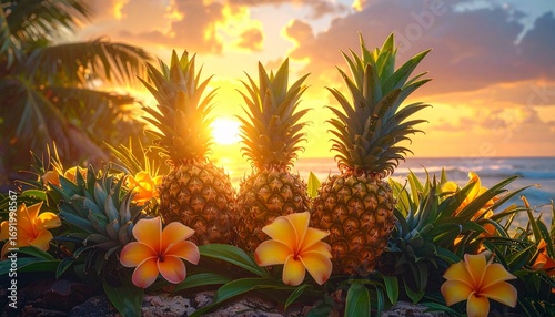 Exotic Fruit and Still Life Compositions