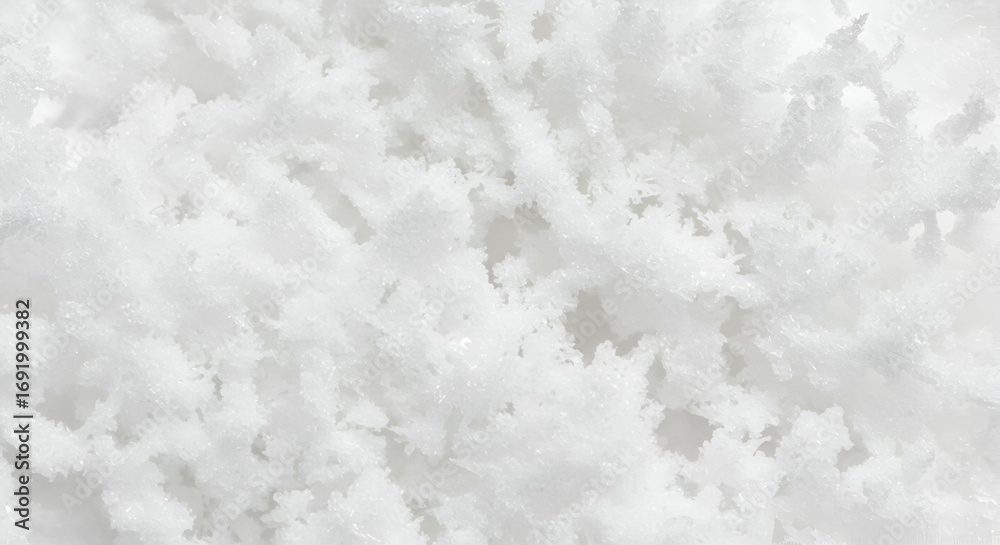 Fototapeta premium Intricate crystalline frost patterns emerge with delicate icy formations creating a serene winter abstraction