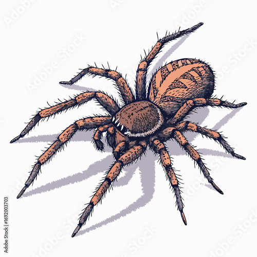 Depicting Create Bold Stroke Pixel Spider Enemy Bac Crisp Premium Digital Asset
