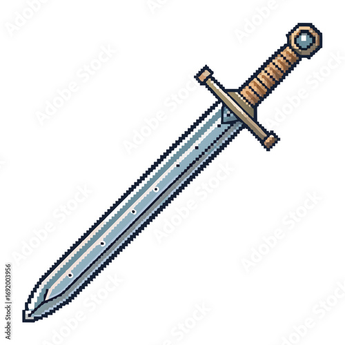 Featuring Create Bold Stroke Pixel Sword Backg Elegant Professional Photo