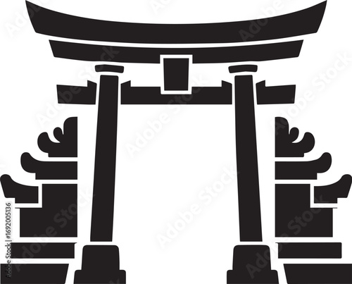 Japanese Temple Gate Serene Symbol of Tradition and Spirituality