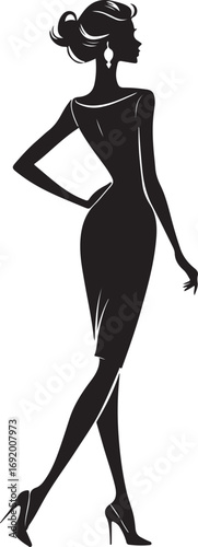 Fashion Model Silhouette