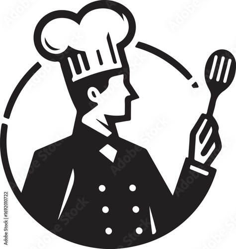 Professional Chef Silhouette