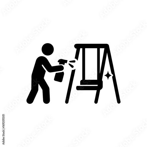 Playground Cleaning Service Icon