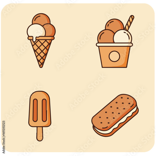 Ice Cream Icons