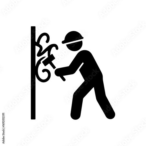 Metal Work Repair Icon