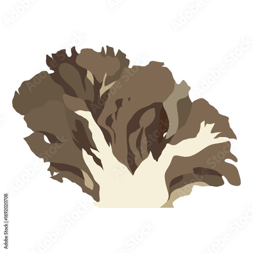 舞茸のイラストアイコン