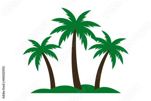 palm tree vector illustration