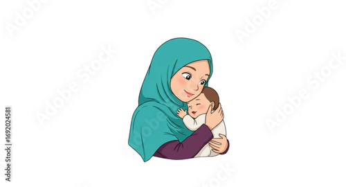 young woman with a scarf