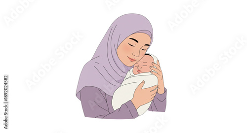 Mother and baby