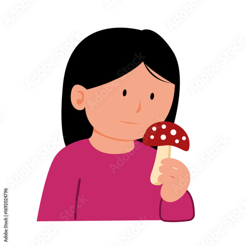 poisonous mushroom symptom. human eat poisonous mushroom.