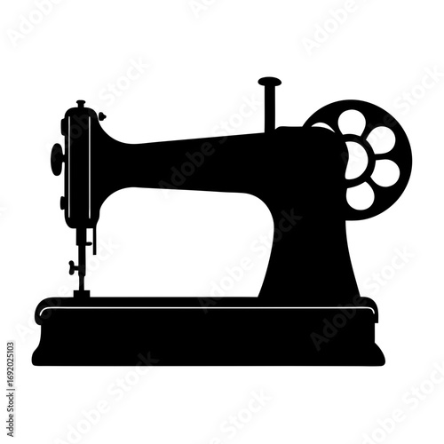 old sewing machine