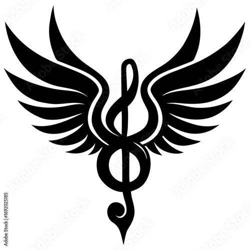 caduceus symbol vector