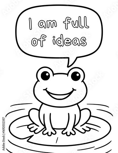 Animal coloring pages with positive affirmations for kids
