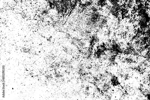Abstract distress effect texture grunge stone floor on white background