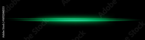 Speedline. Three parallel glowing beams with blurred transitions. Motion effect creates sense of acceleration and energy in symmetrical layout.