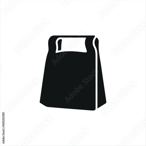 A clean and modern reusable bag icon, designed with a minimal look. Easy to recognize and suitable for apps, websites, packaging, or eco-friendly branding projects